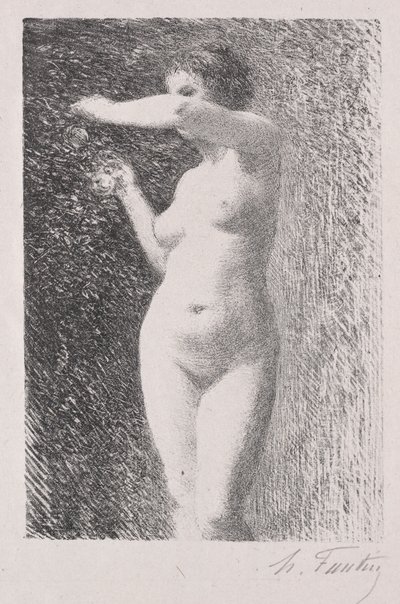 Studie voor Eva door Ignace Henri Jean Fantin Latour