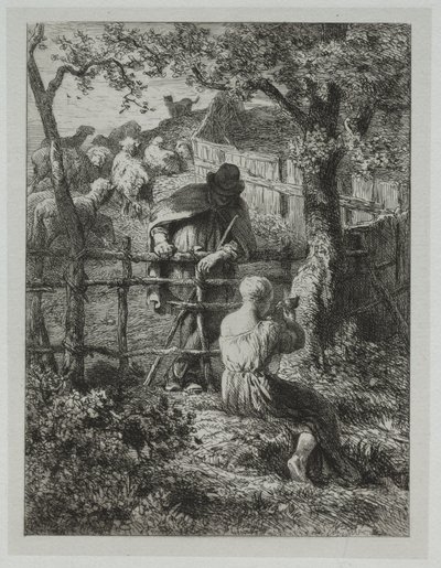 Zomer door Ignace Henri Jean Fantin Latour
