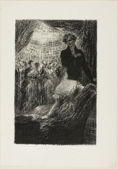 Symphonie Fantastique: Een Bal, uit Hector Berlioz, sa vie et ses oeuvres door Ignace Henri Jean Fantin Latour