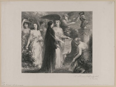 Aan Robert Schumann door Ignace Henri Jean Fantin Latour