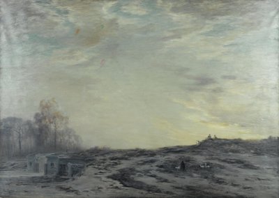 De Voorstad van Parijs in de buurt van de vestingwerken, ca. 1923 door Henri Foreau