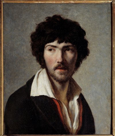 Portret van de schilder Maurice Quay (1779 -1803). Schilderij door Henri Francois Riesener (1767-1828) door Henri Francois Riesener
