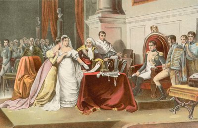 Echtscheiding van Josephine door Henri Frederic Schopin