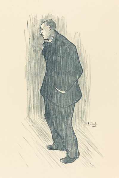 Acteur door Henri Gabriel Ibels
