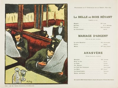 Achtste voorstelling: La Belle au bois rêvant, Mariage d