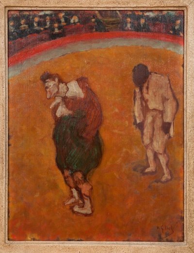 Footit en Chocolat, ca. 1895 door Henri Gabriel Ibels