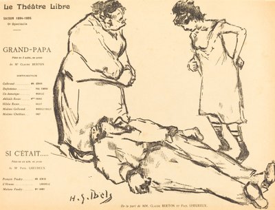 Grootvader; Als het was door Henri Gabriel Ibels