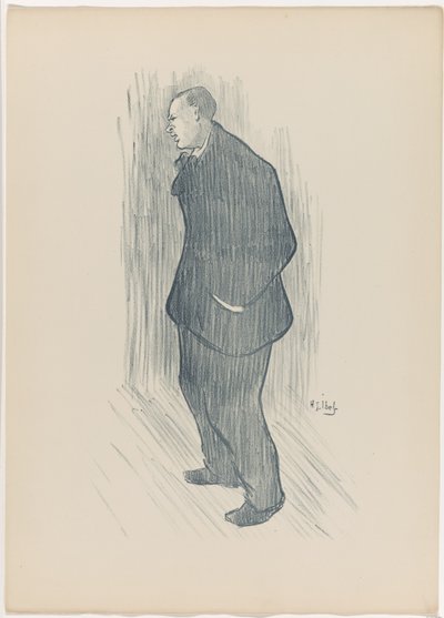 Mévisto, van Le Café-Concert door Henri Gabriel Ibels