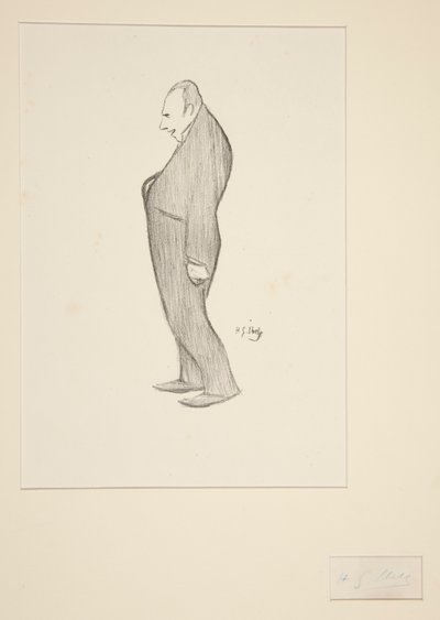 Staande man door Henri Gabriel Ibels