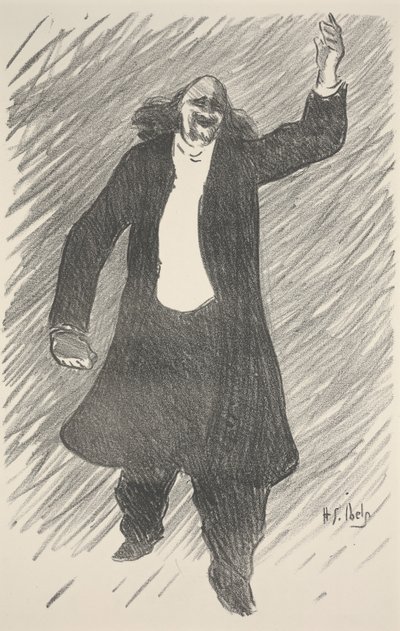 Zonder titel door Henri Gabriel Ibels