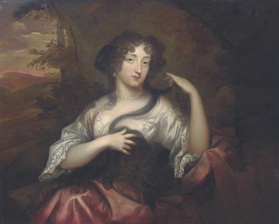 Portret van Hortense Mancini door Henri Gascard