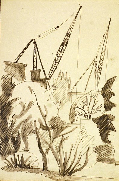 Reconstructie, Londen door Henri Gaudier Brzeska
