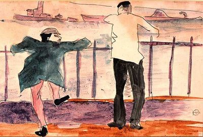 De Zeekant door Henri Gaudier Brzeska