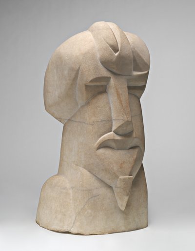 Hieratische Hoofd van Ezra Pound door Henri Gaudier Brzeska