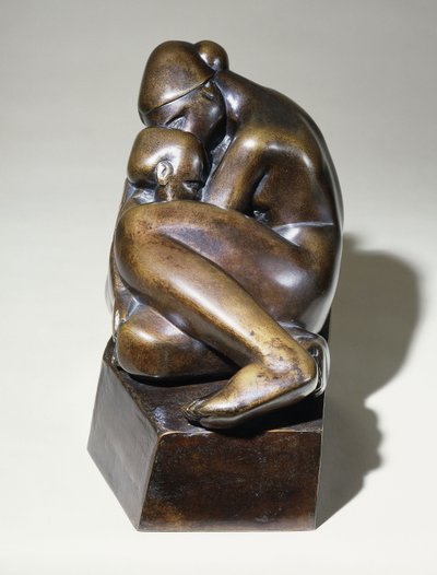 Moederschap, bedacht in 1913; gegoten in de vroege jaren 1960 door Henri Gaudier Brzeska