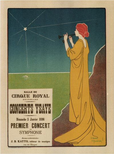 Concerten Ysaÿe door Henri Georges Meunier