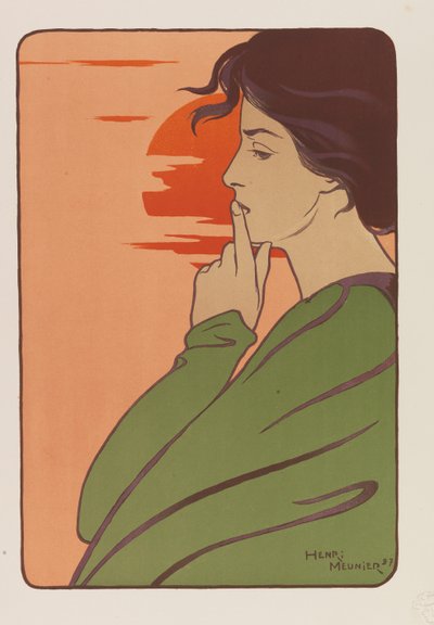 Het uur van stilte door Henri Georges Meunier