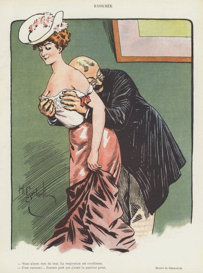 Illustratie voor Le Rire door Henri Gerbault