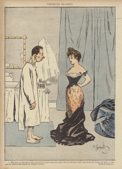 Illustratie voor Le Rire door Henri Gerbault