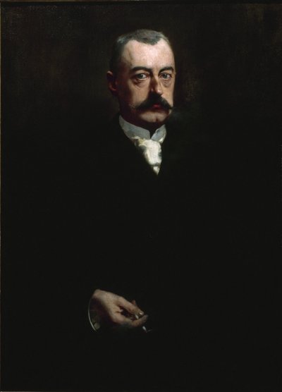 Portret van Pierre Waldeck-Rousseau 1846-1904, ca 1894 door Henri Gervex
