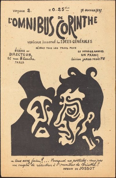 Omnibus van Korinthe (Nr. 2, 15 januari 1897) door Henri Gustave Jossot, Louis Valtat, and others
