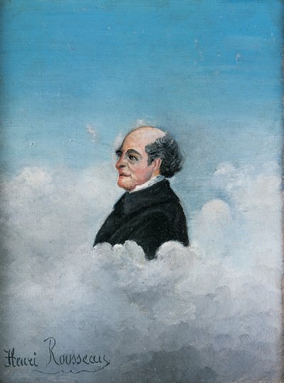 Portret van de vader van de kunstenaar, ca. 1905 door Henri J.F. Rousseau