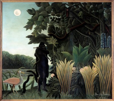 De slangenbezweerder door Henri J.F. (1844 1910) Rousseau