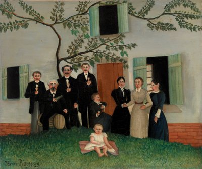 De familie door Henri J.F. 1844 1910 Rousseau