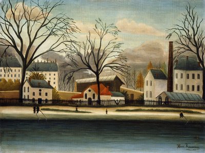 Buitenwijken door Henri J.F. Rousseau