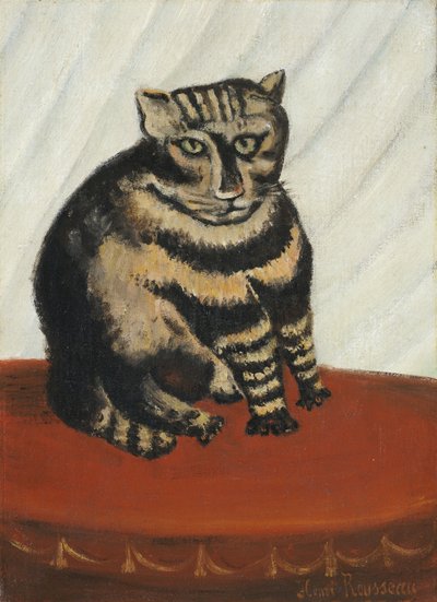 De Cyperse Kat door Henri J.F. Rousseau