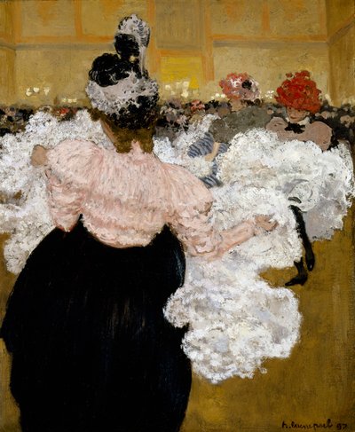 In de Moulin Rouge door Henri Jacques Edouard Evenepoel