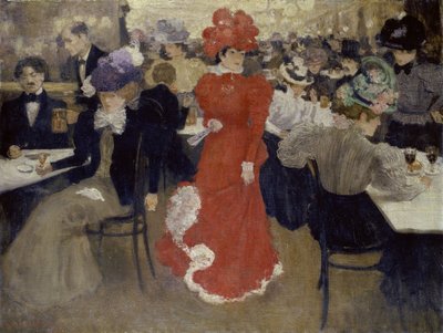 In het Café d