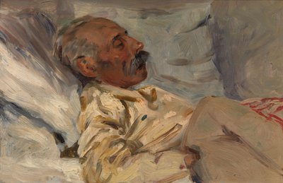 Mijn zieke grootvader door Henri Jacques Edouard Evenepoel