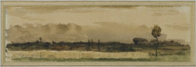 De spichtige boom door Henri Joseph Harpignies