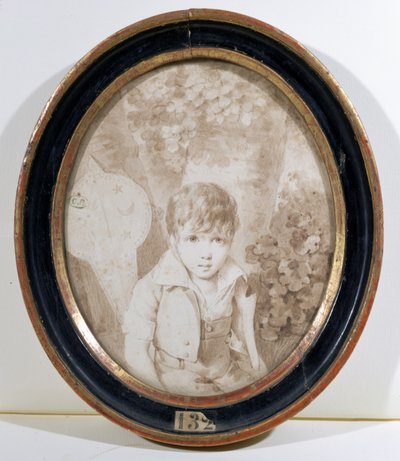 Honoré de Balzac (1799-1850) zes jaar oud, 1805 door Henri Joseph Hesse