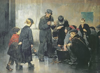 De Hongerigen door Henri Jules Jean Geoffroy