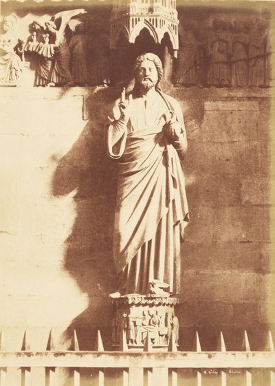 Standbeeld van Christus, Kathedraal van Reims door Henri Le Secq