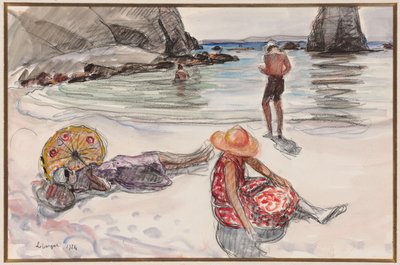 Crozon-schiereiland, Portzic-strand; Presqu
