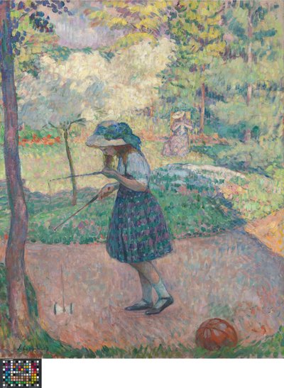 Dutch: Het diabolospel The Diabolo Game door Henri Lebasque