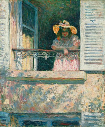 Meisje bij het Raam, c.1903-1904 door Henri Lebasque