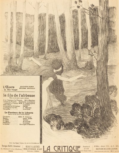 De Zoon van de Abdis; De Last van de Vrijheid door Henri Lebasque