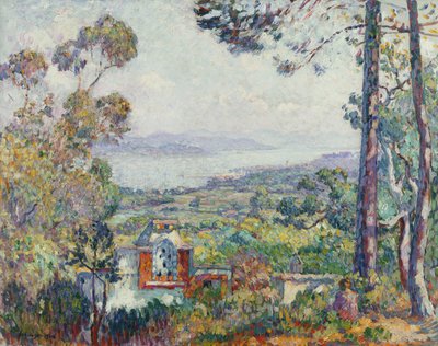 Haven van Saint Tropez door Henri Lebasque