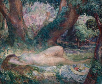 Slapende Nimf door Henri Lebasque
