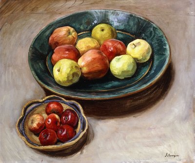 Stilleven met appels, c.1926 door Henri Lebasque