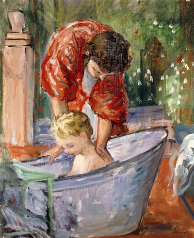 Het Bad door Henri Lebasque