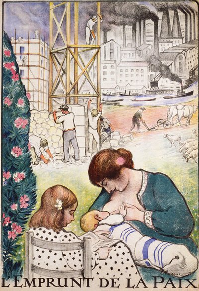 De Lening van Vrede - poster door Henri Lebasque (1865-1937) door Henri Lebasque