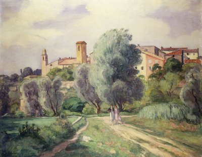 Twee Vrouwen op het Platteland door Henri Lebasque