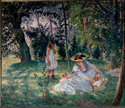 De smaak op het gras door Henri Lebasque