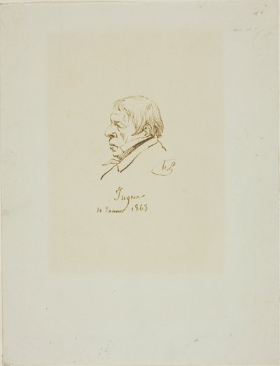 Jean Auguste Dominique Ingres door Henri Lehmann