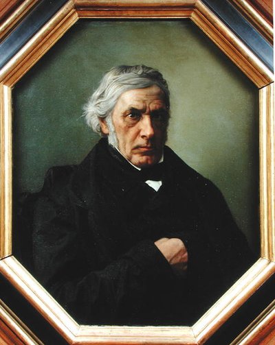 Portret van Victor Cousin (1792-1867) door Henri Lehmann